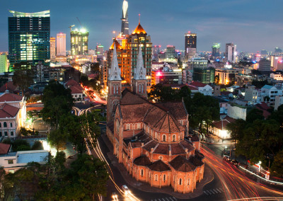 Bitexco Financial Tower in Ho Chi Minh City